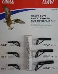 EAGLE CLAW HEAVY DUTY AND STANDARD ROD TIP REPAIR KIT