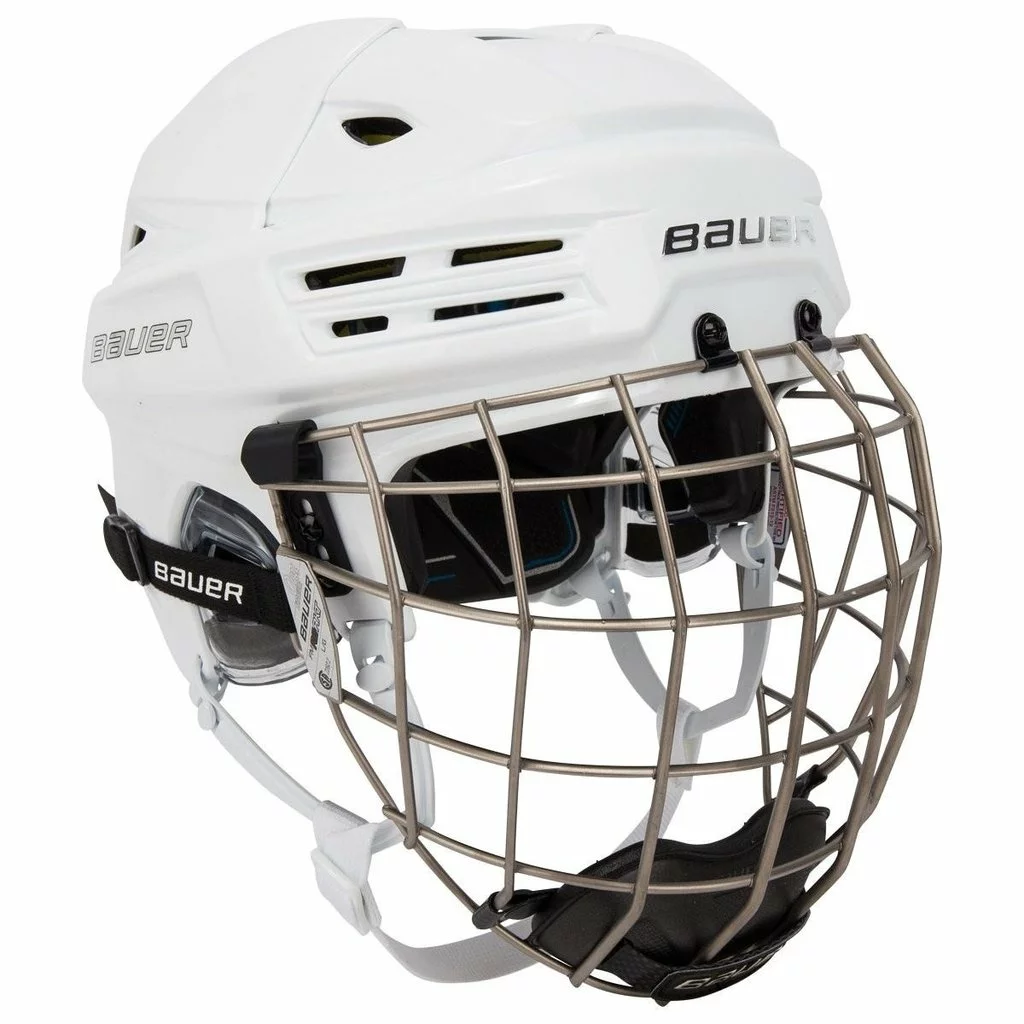 1050363 BAUER RE-AKT 200 HOCKEY HELMET COMBO - Image 2