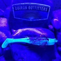 Tightlines UV BA-WSB6R-ER1 UV MG SWIMR 6" RATTLING-BABY BASS WITH ELECTRIC RED