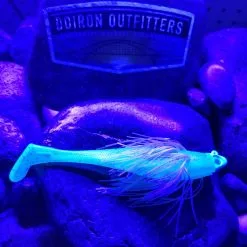 Tightlines UV BA-WSB6R-PL1 UV MG SWIMR 6" RATTLING-BABY BASS WITH PEARL