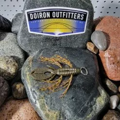 Tightlines UV GN-WSMR-CR3 UV WHISKER SM PUNCH RATTLING 3"-UV GREEN PUMPKIN WITH CRAW